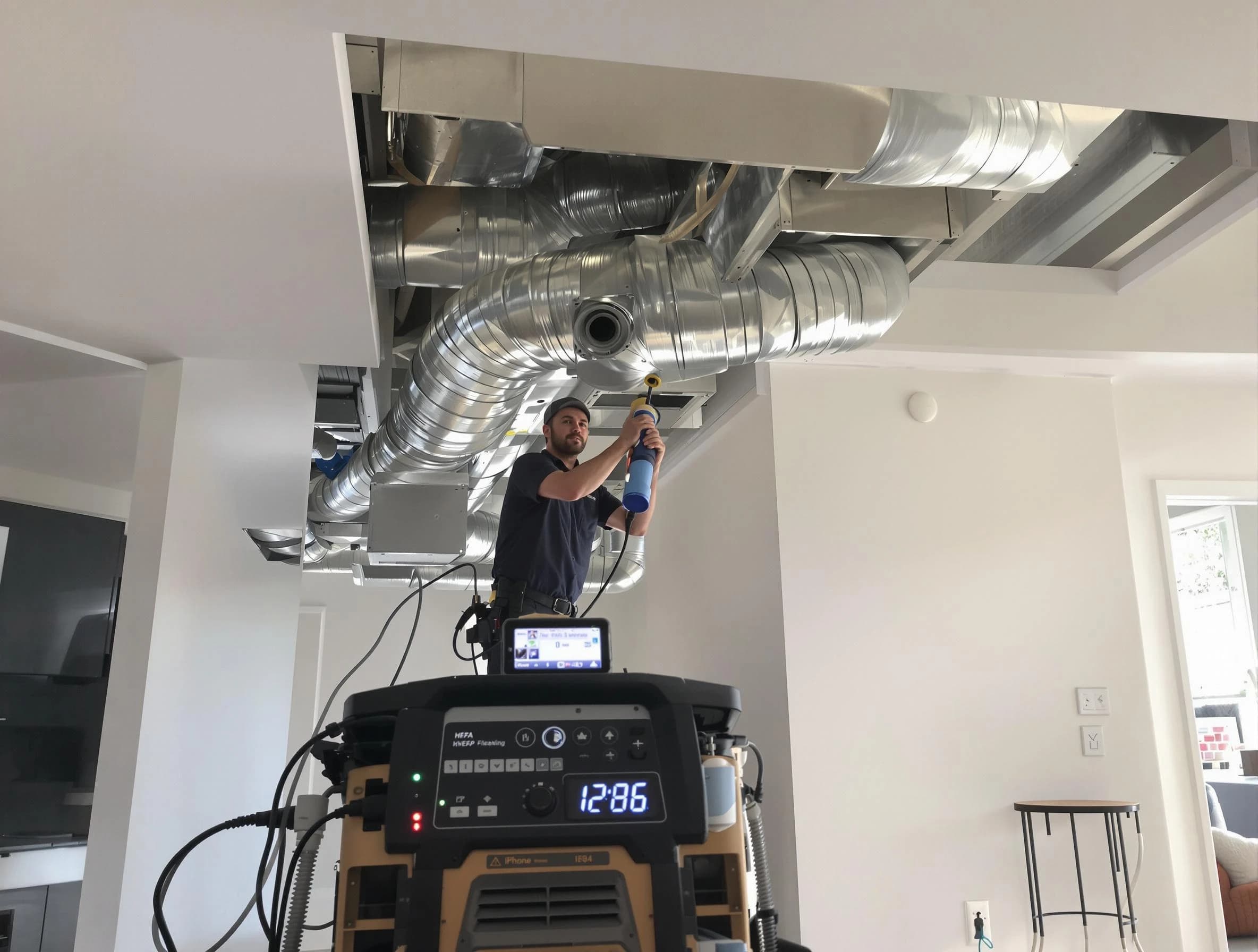 Advanced pure air duct cleaning by New Bedford Air Duct Cleaning in New Bedford