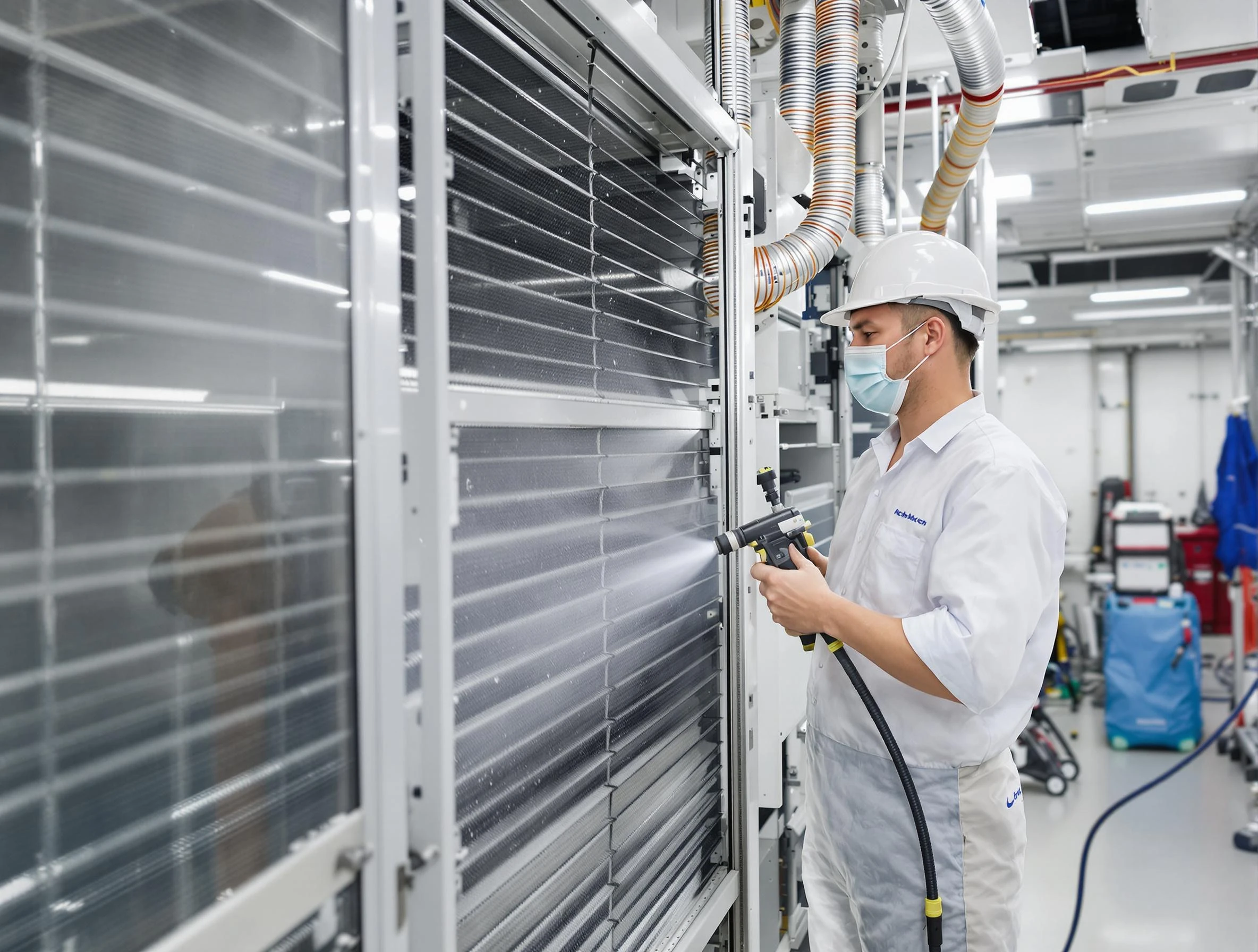 Professional AC coil cleaning by New Bedford Air Duct Cleaning in New Bedford