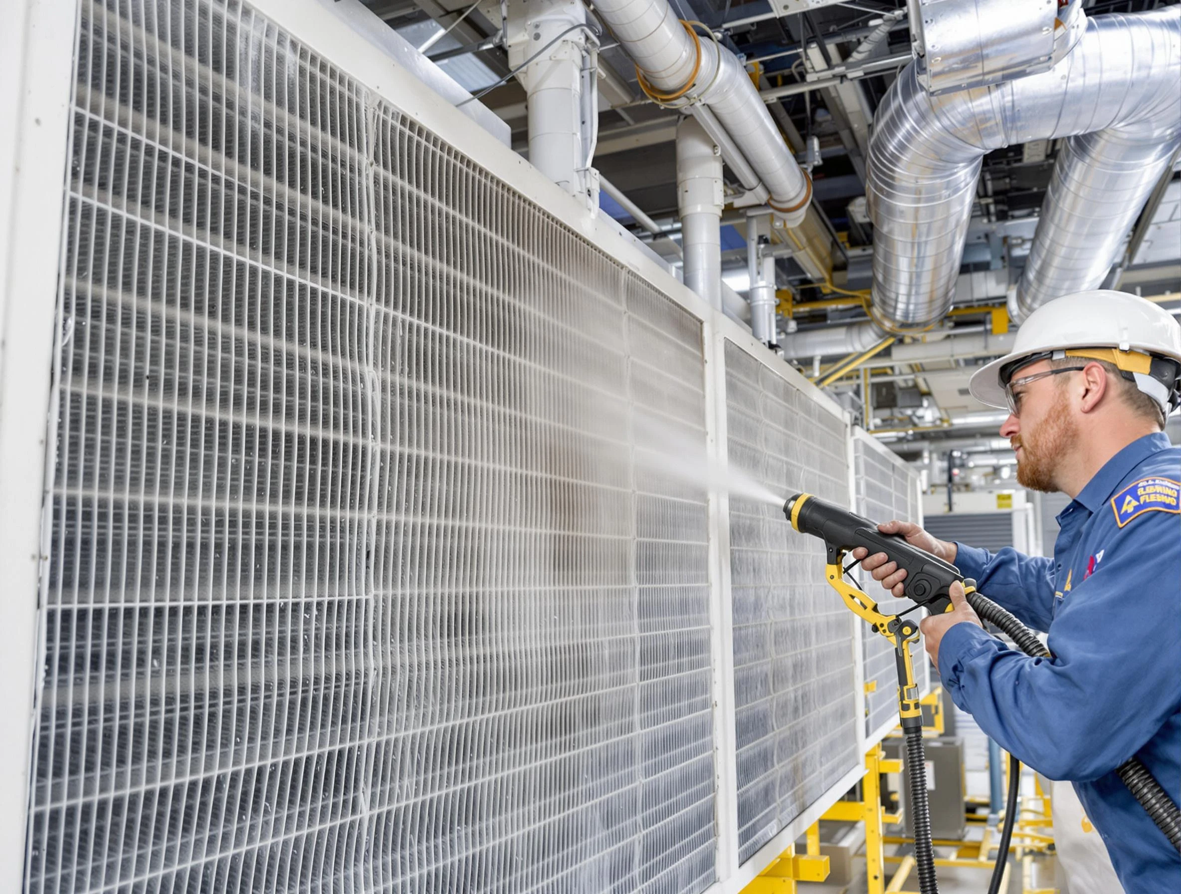 Professional commercial coil cleaning by New Bedford Air Duct Cleaning in New Bedford