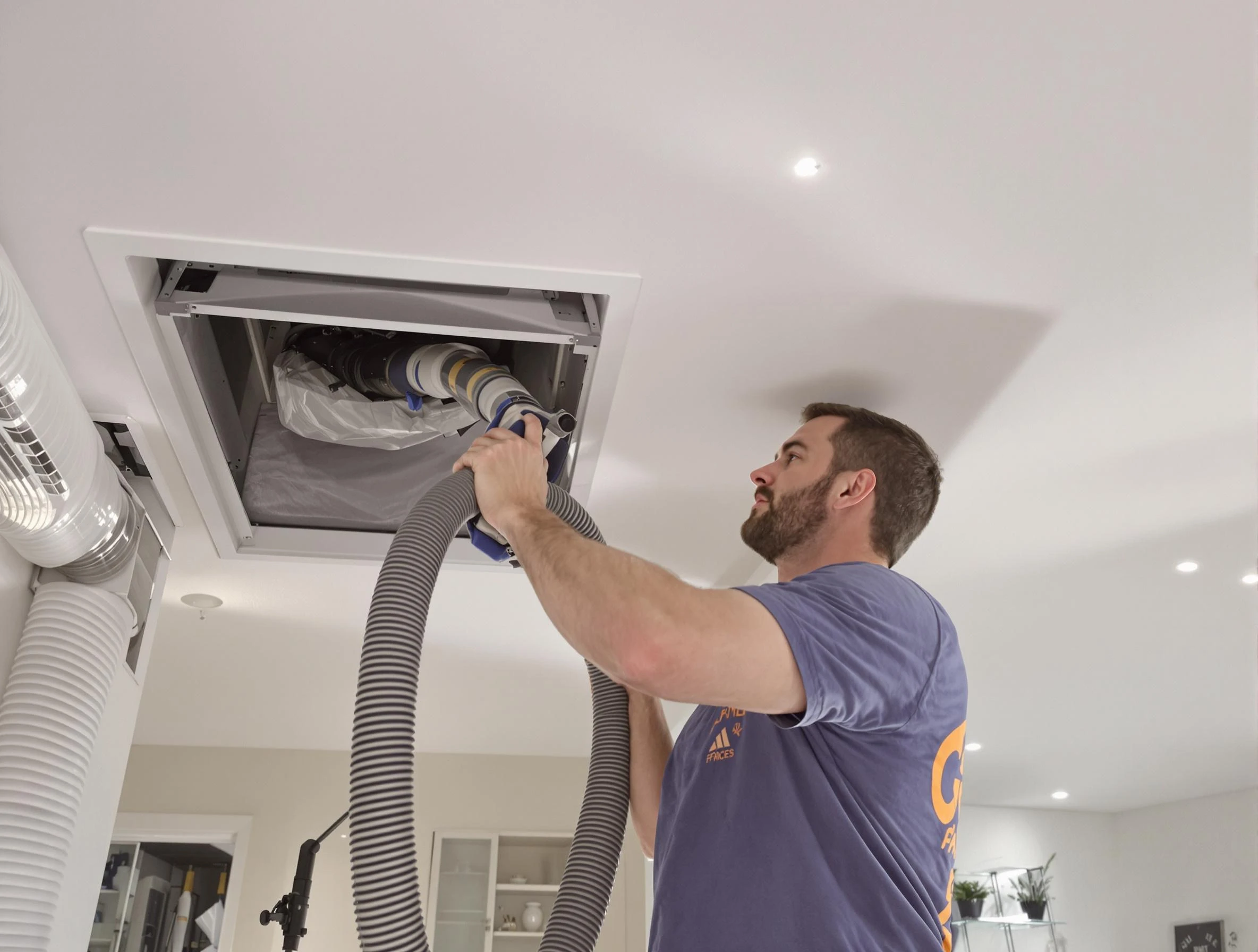 Precision indoor duct cleaning by New Bedford Air Duct Cleaning in New Bedford